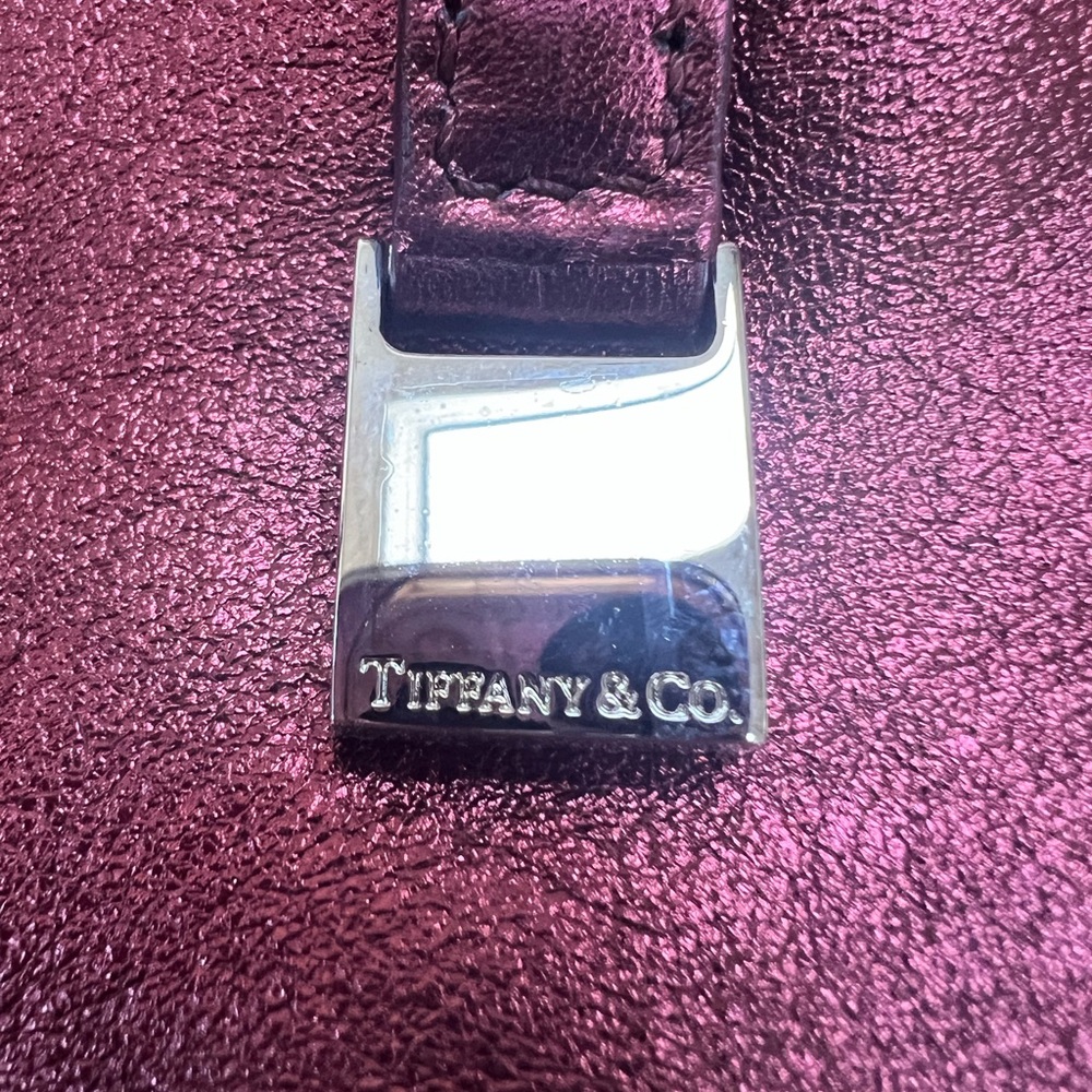 ๐ด๐Authentic TIFFANY & CO Reservable Leather &Sued Ruby Red &Rustic Red Bag๐๐ด - Picture 3 of 16